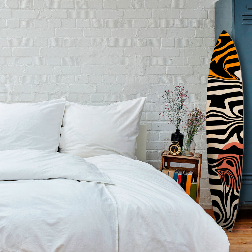 RIPPLE FLOW Dekorativní panel ve tvaru surfu