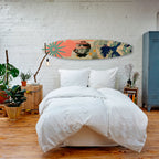 KANAGAWA BEAUTY Dekorativní panel ve tvaru surfu