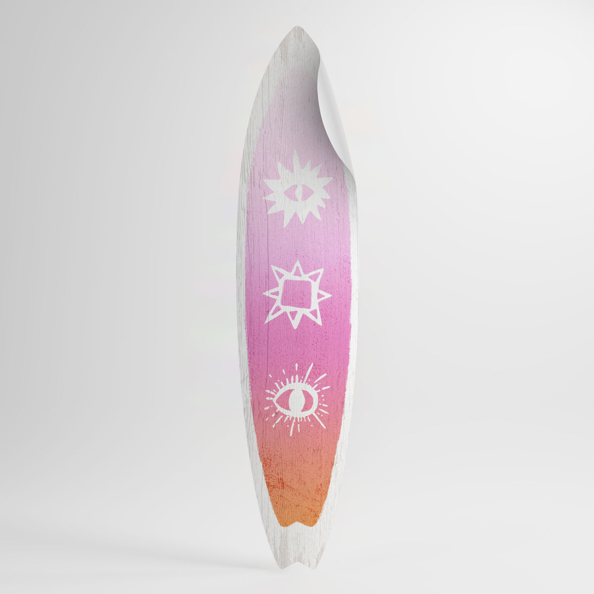 DAZZLING DESIGN Samolepka ve tvaru surfu