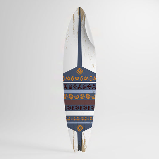 AFRICAN VINTAGE Samolepka ve tvaru surfu