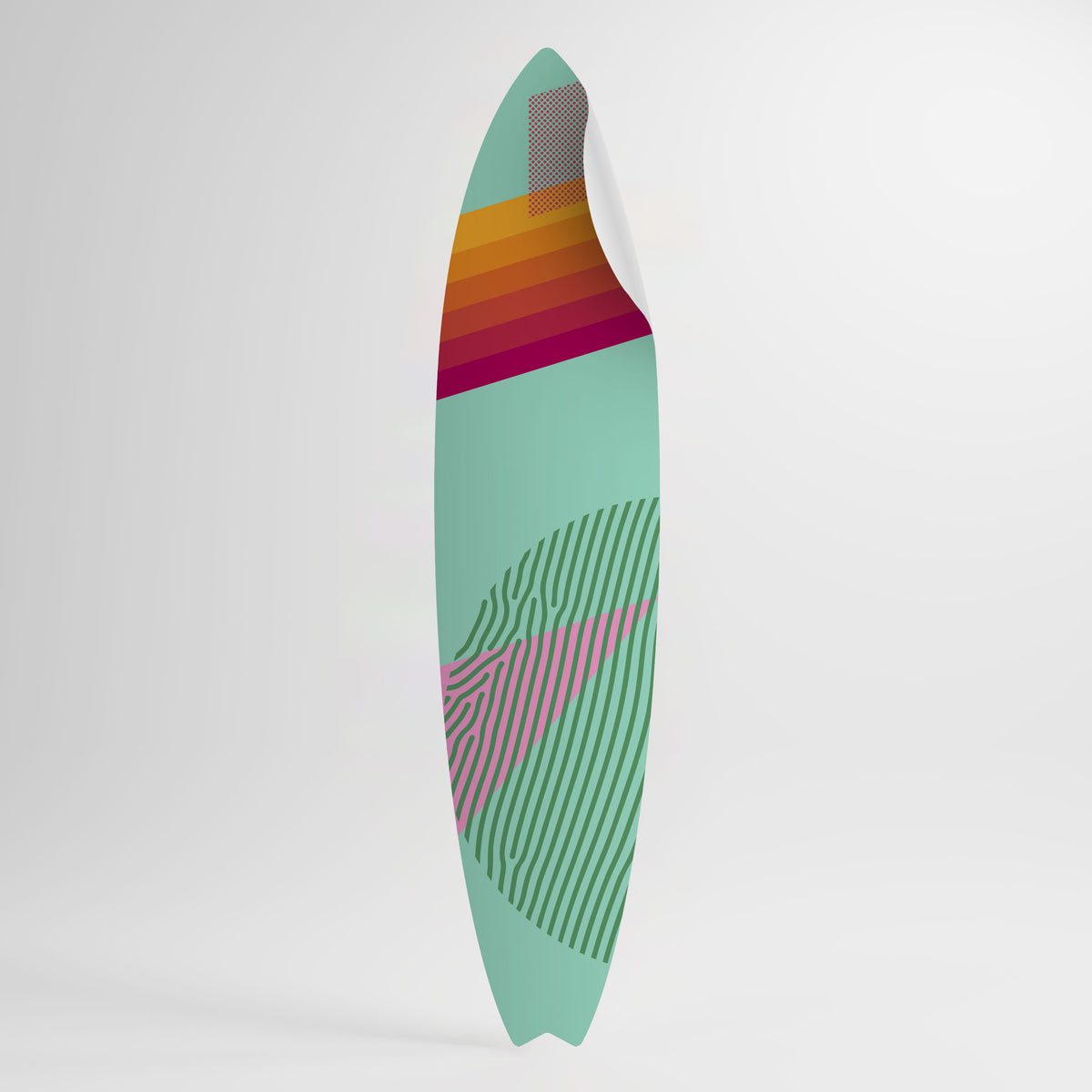 DAILY RADIANCE Samolepka ve tvaru surfu