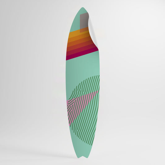 DAILY RADIANCE Samolepka ve tvaru surfu