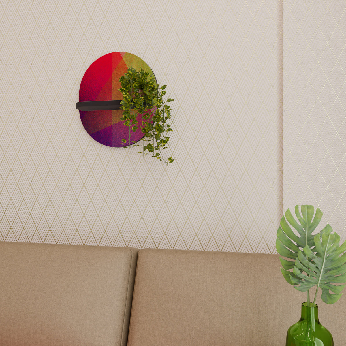 VIVID GEOMETRY Designová police