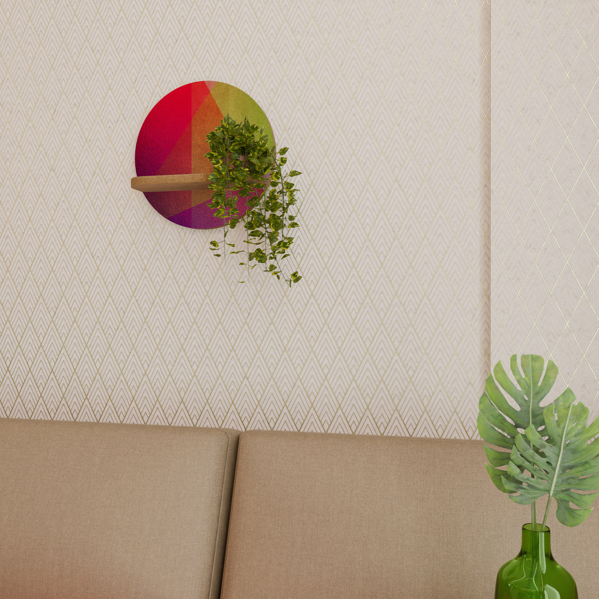 VIVID GEOMETRY Designová police