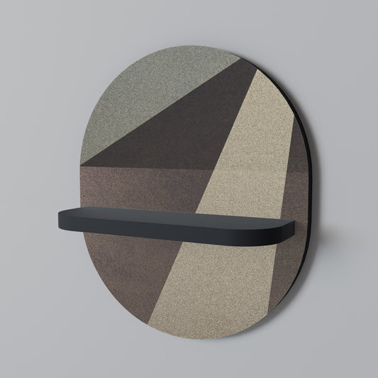 BEIGE GEOMETRY Designová police