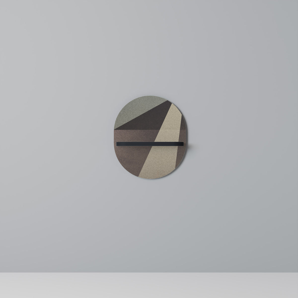 BEIGE GEOMETRY Designová police