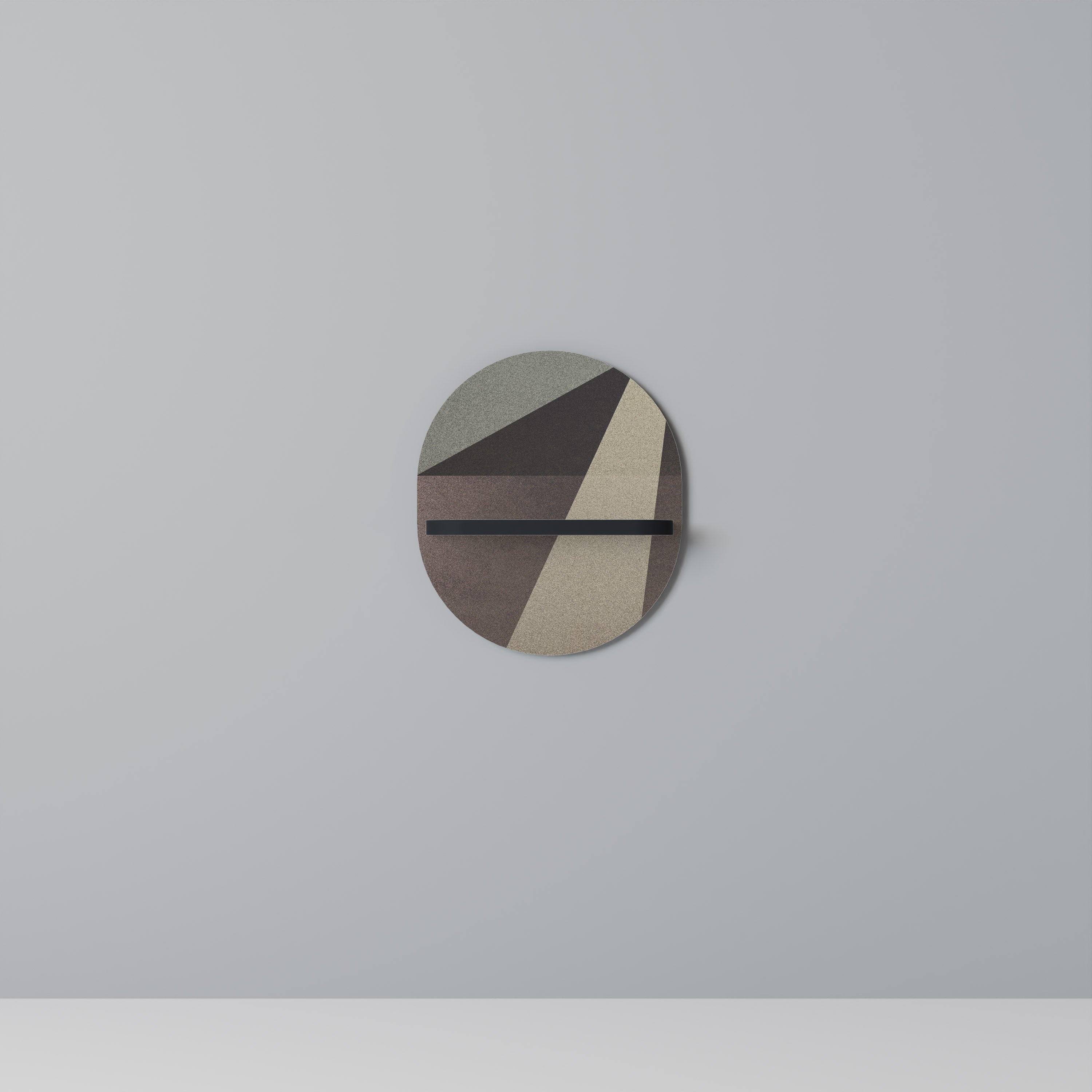 BEIGE GEOMETRY Designová police