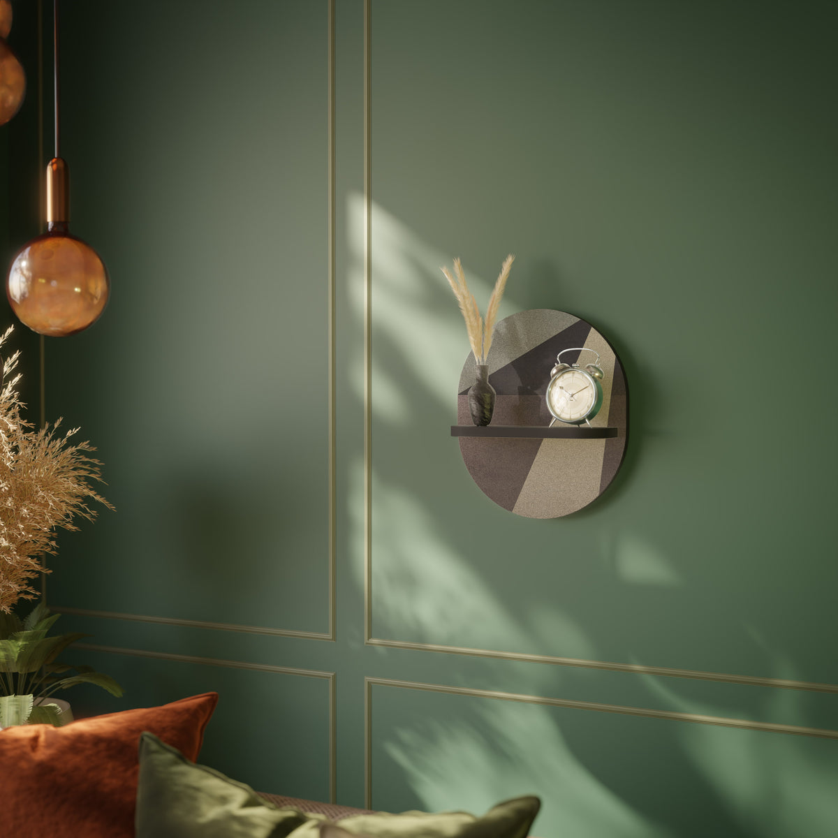 BEIGE GEOMETRY Designová police