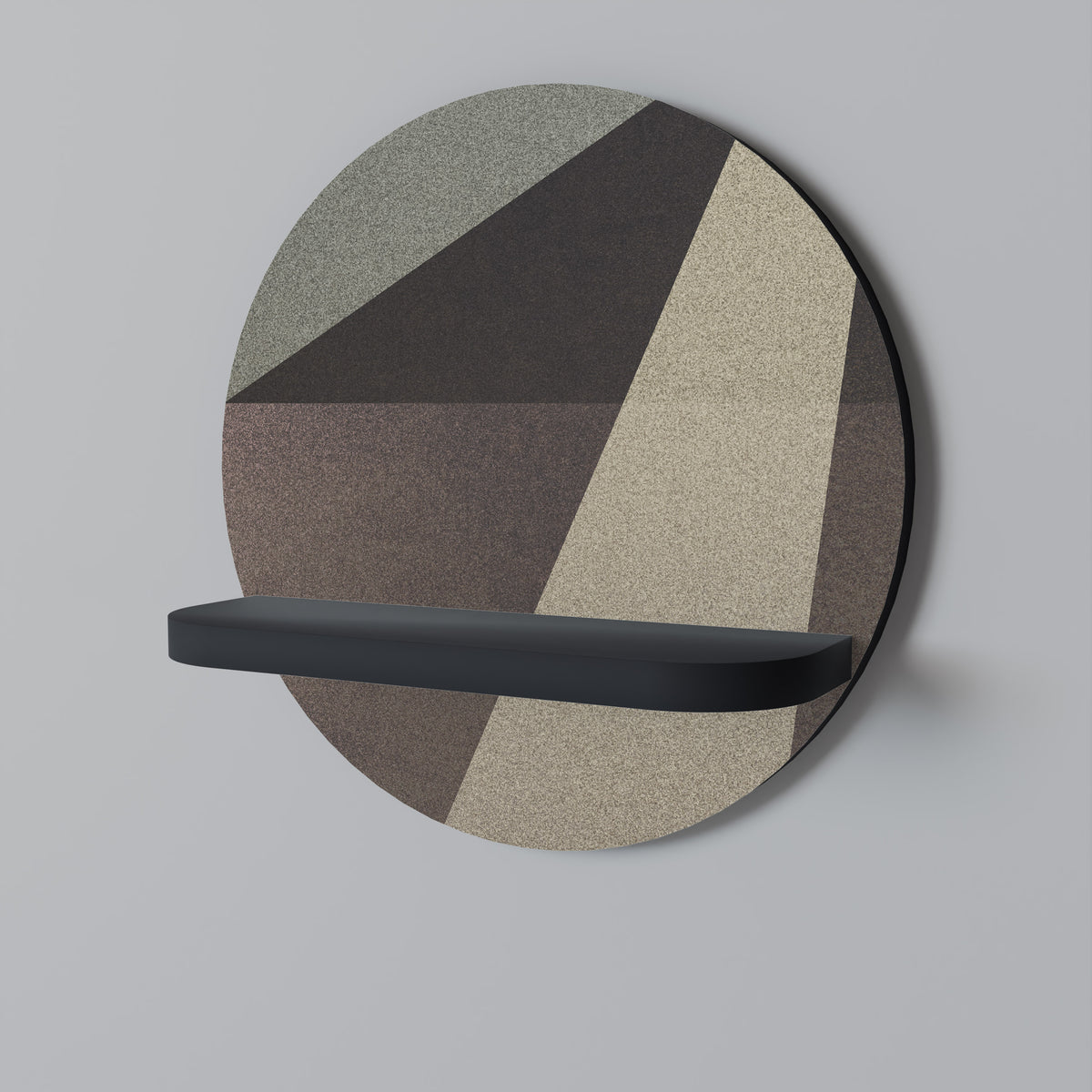 BEIGE GEOMETRY Designová police