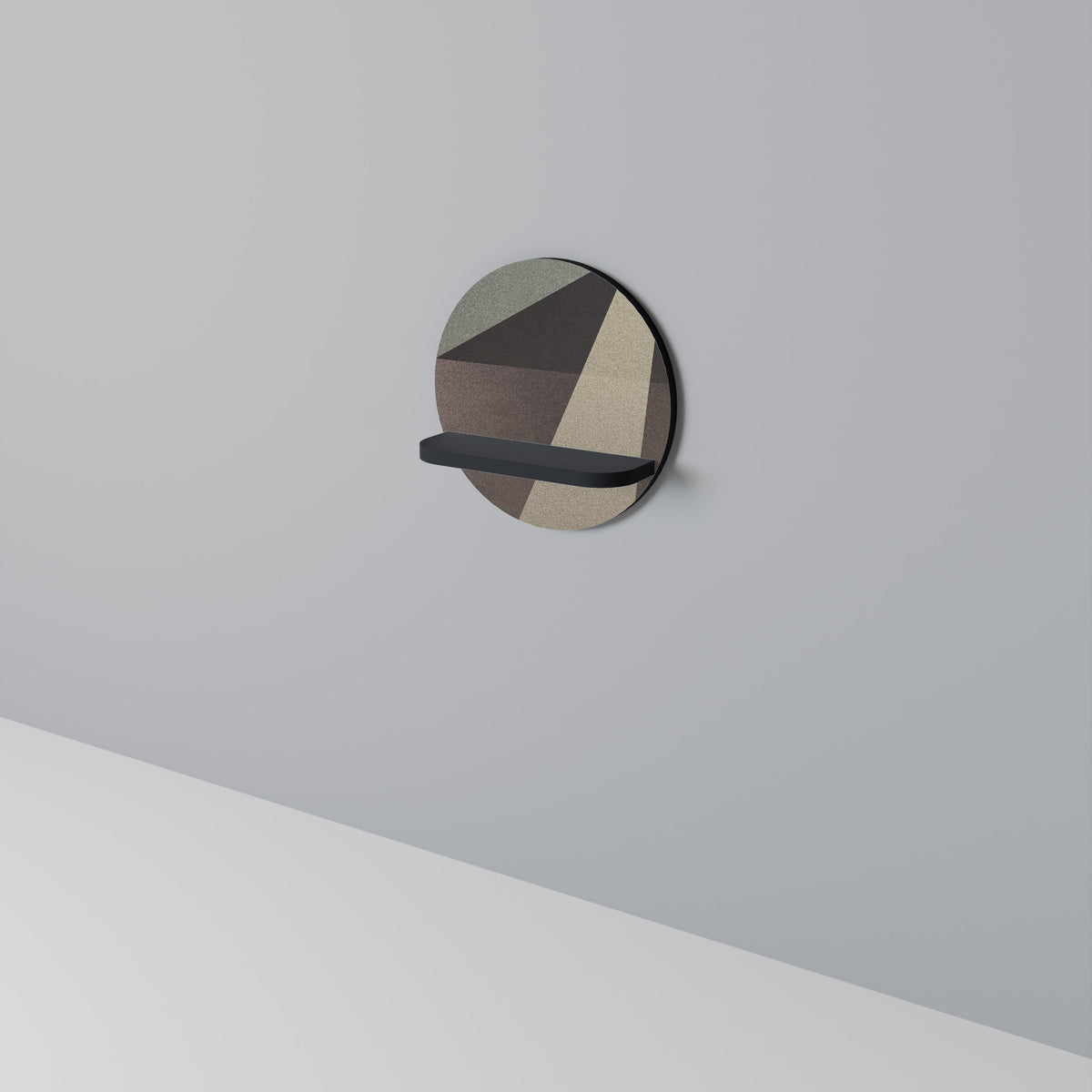 BEIGE GEOMETRY Designová police