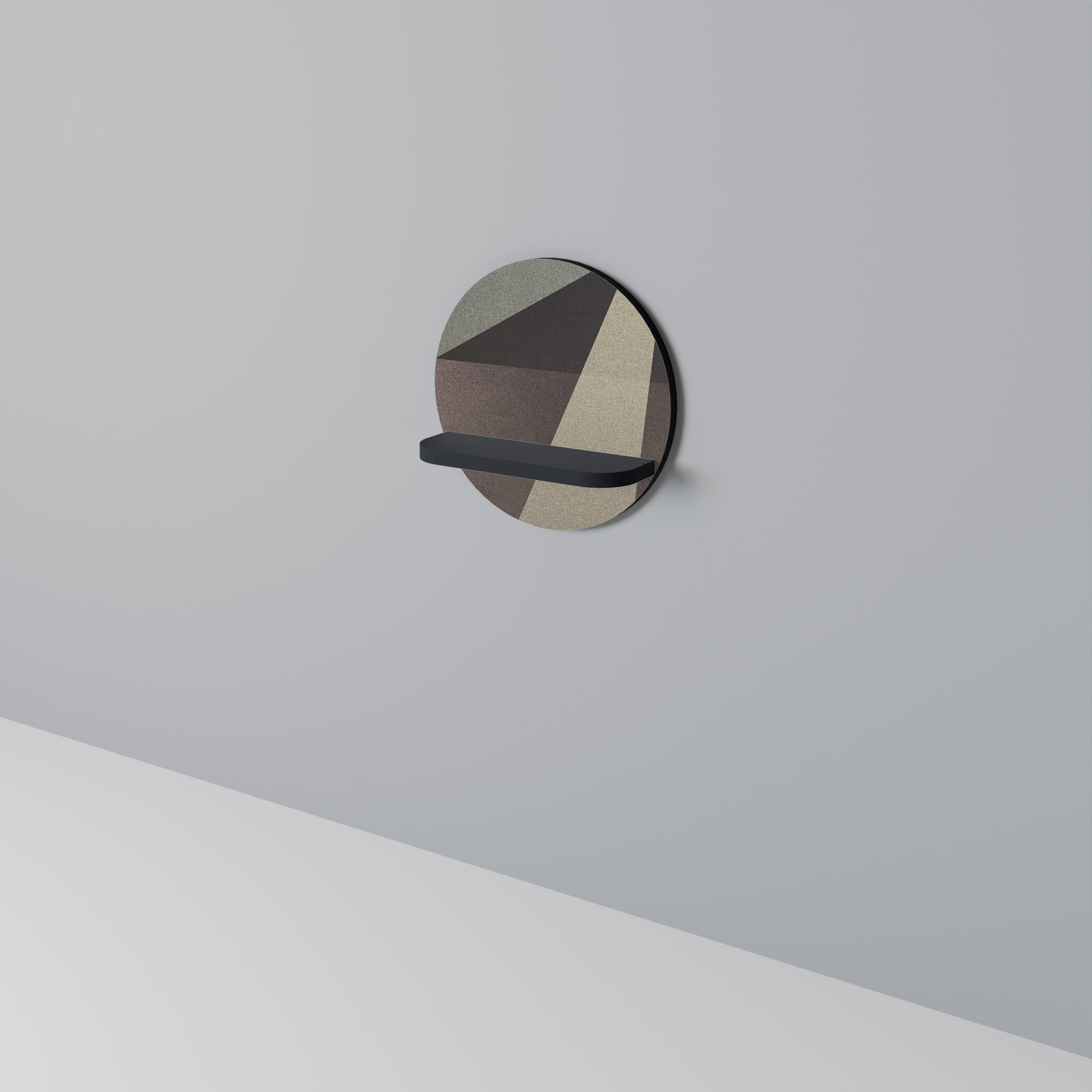 BEIGE GEOMETRY Designová police