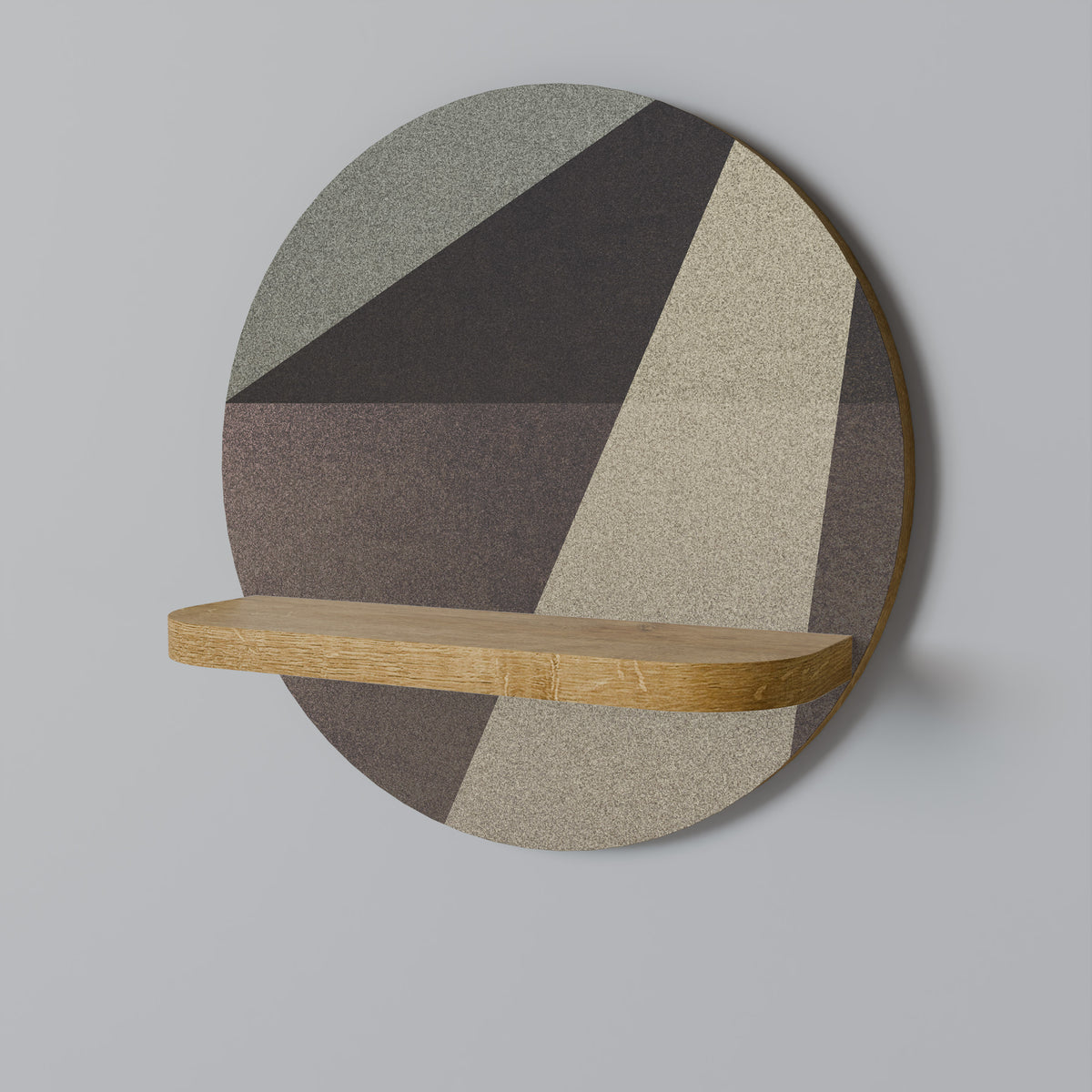 BEIGE GEOMETRY Designová police