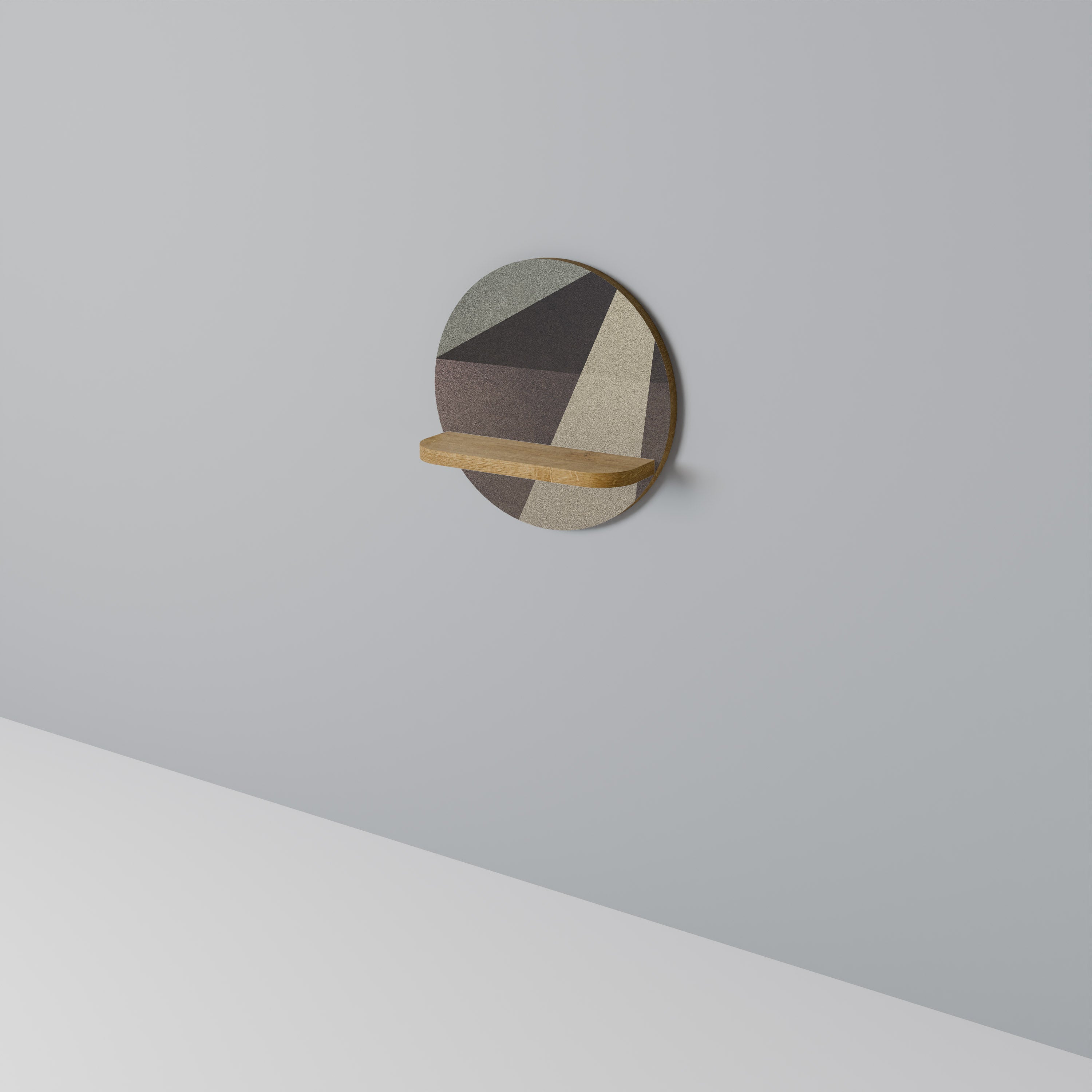 BEIGE GEOMETRY Designová police