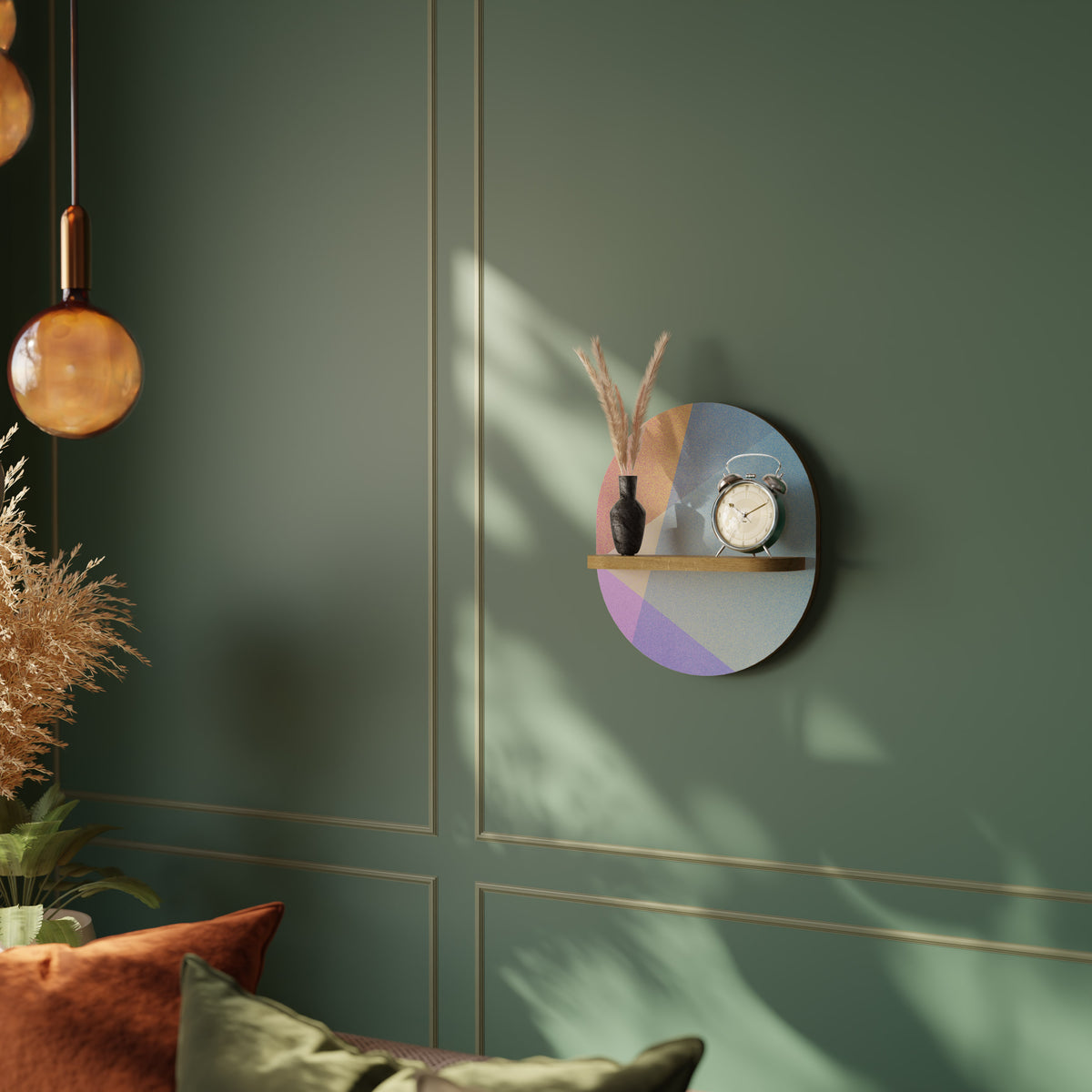 BRIGHT GEOMETRY Designová police