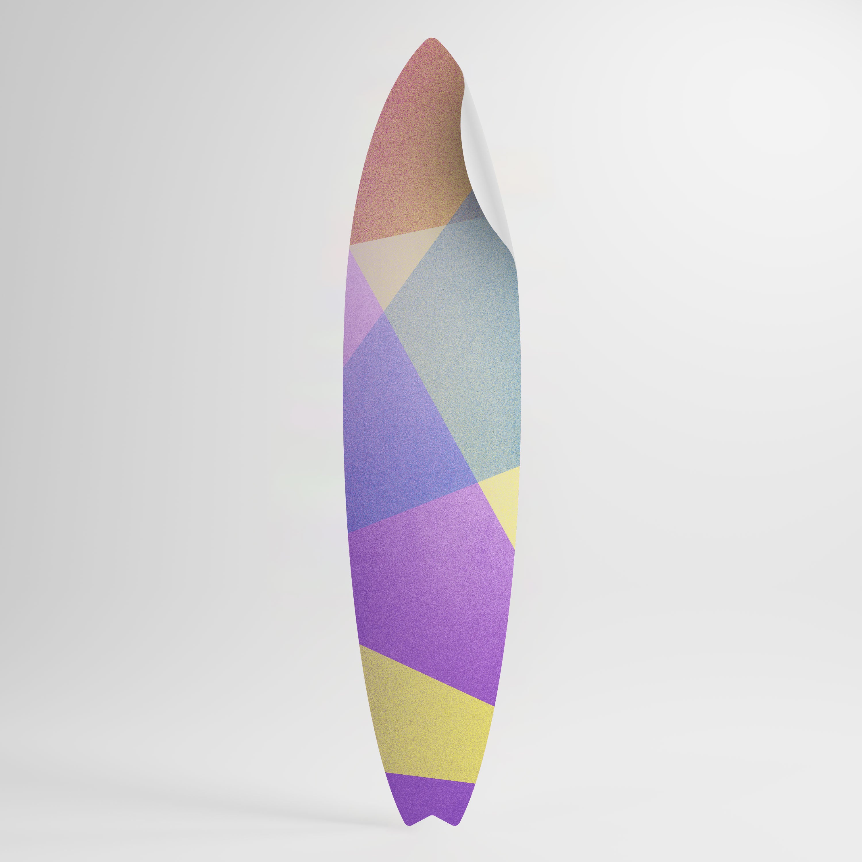 BRIGHT GEOMETRY Samolepka ve tvaru surfu