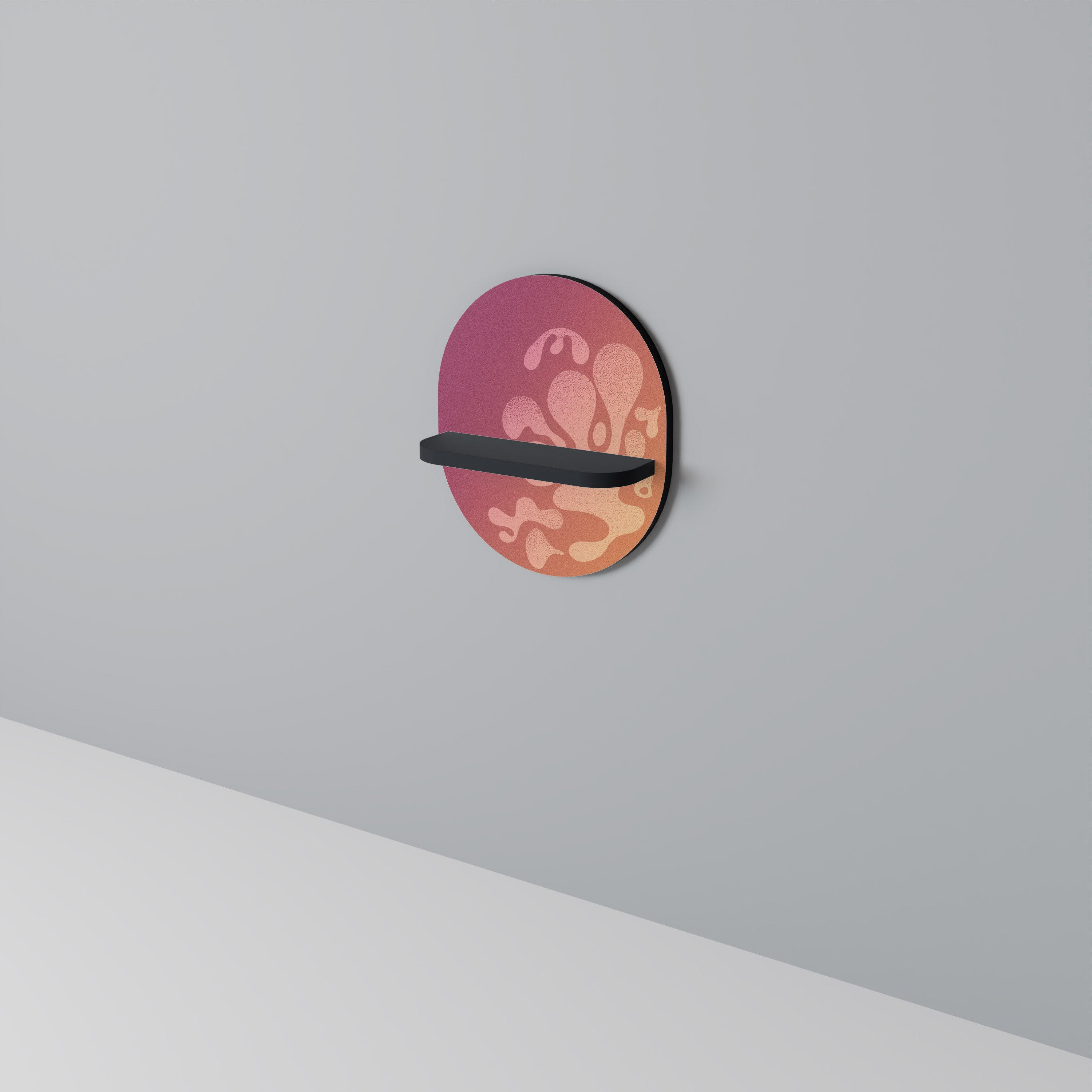 IRREGULAR PINK Art Shelf