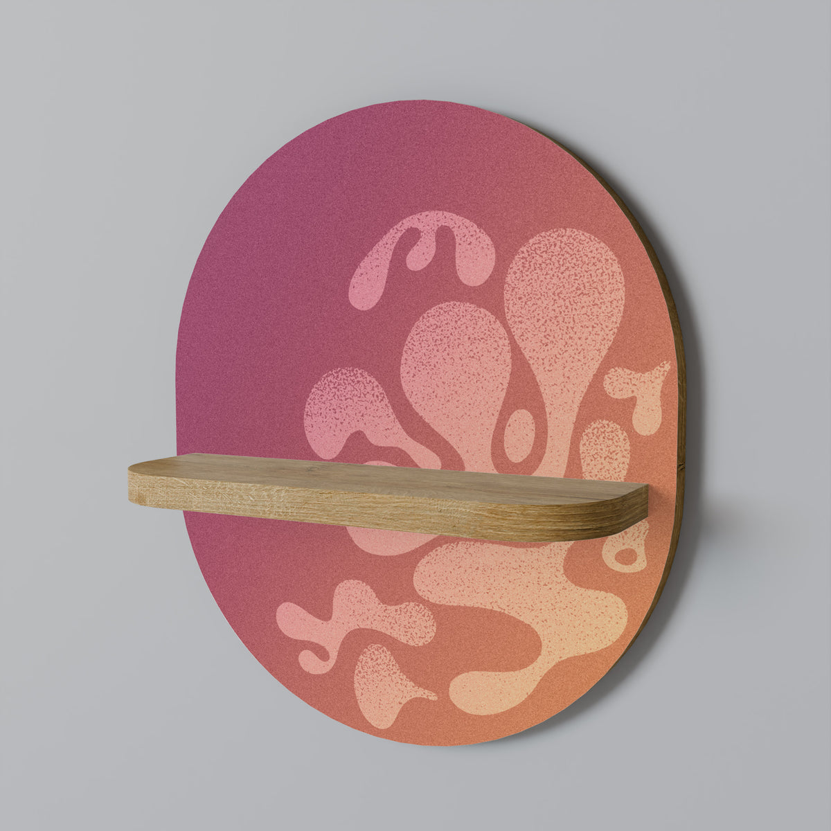 IRREGULAR PINK Designová police