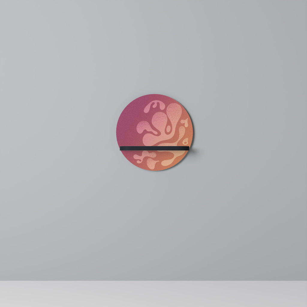 IRREGULAR PINK Designová police