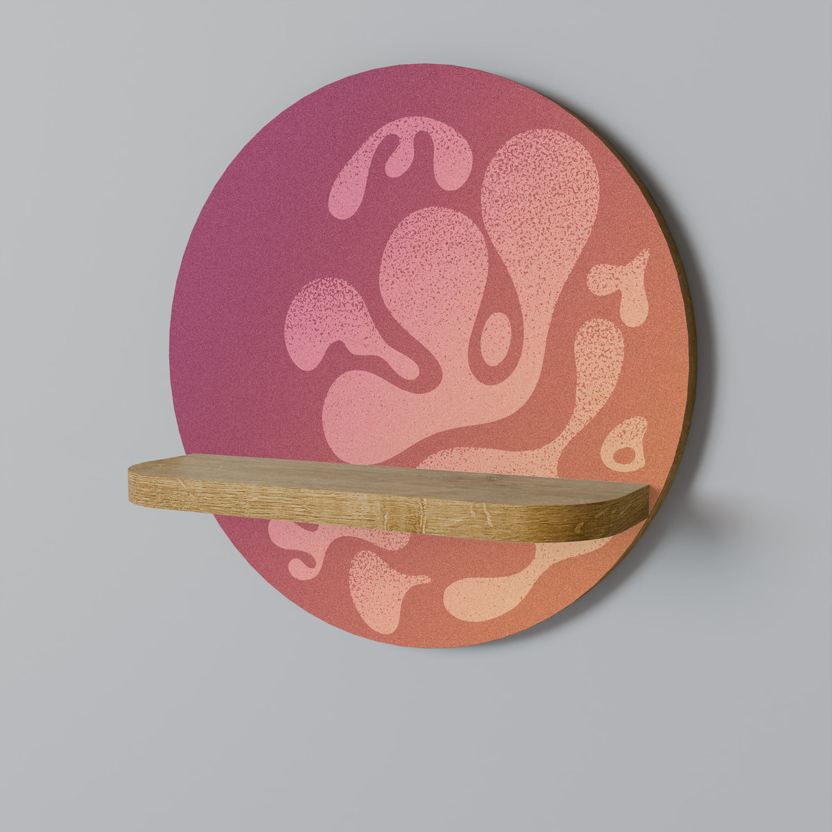 IRREGULAR PINK Designová police