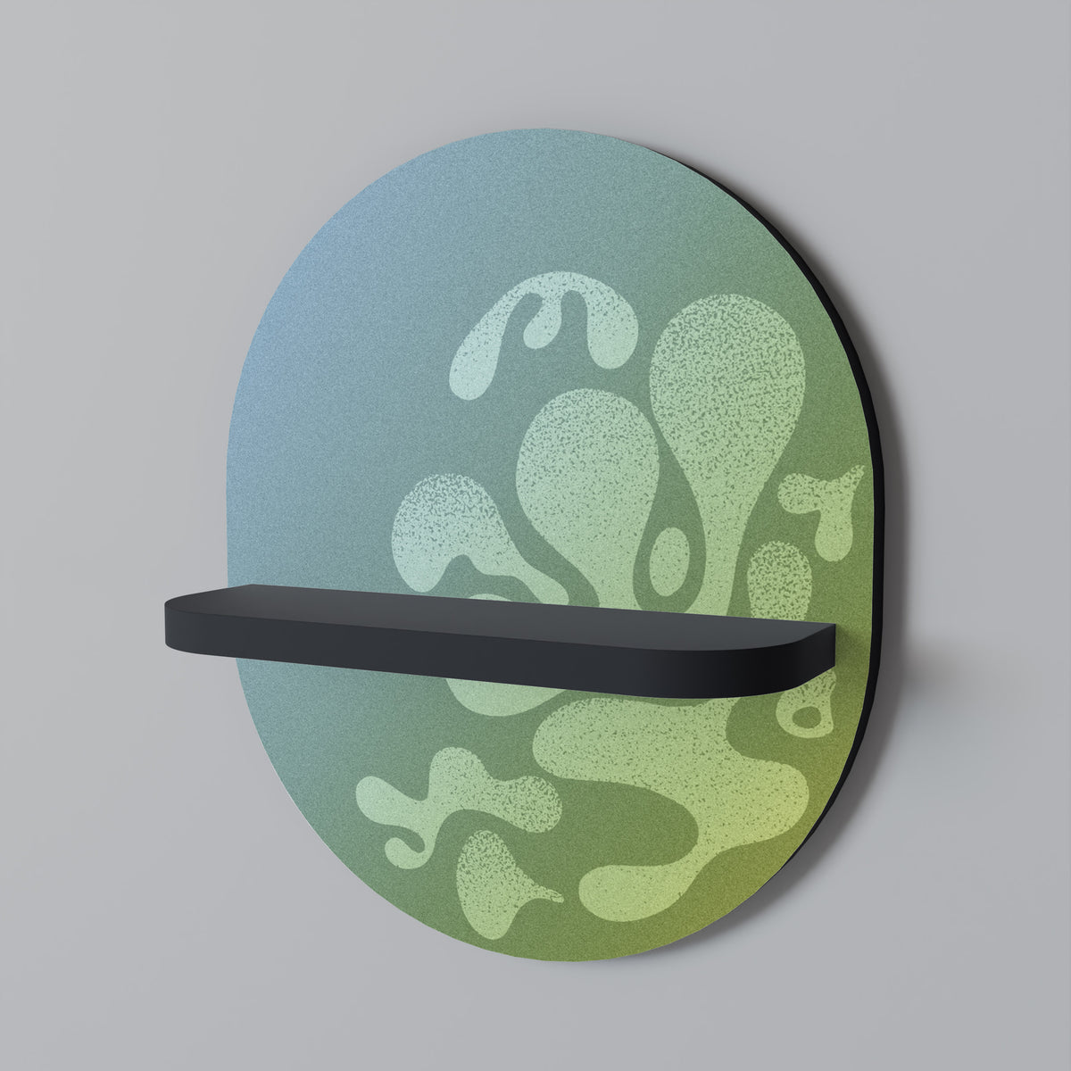 IRREGULAR BLUE Designová police