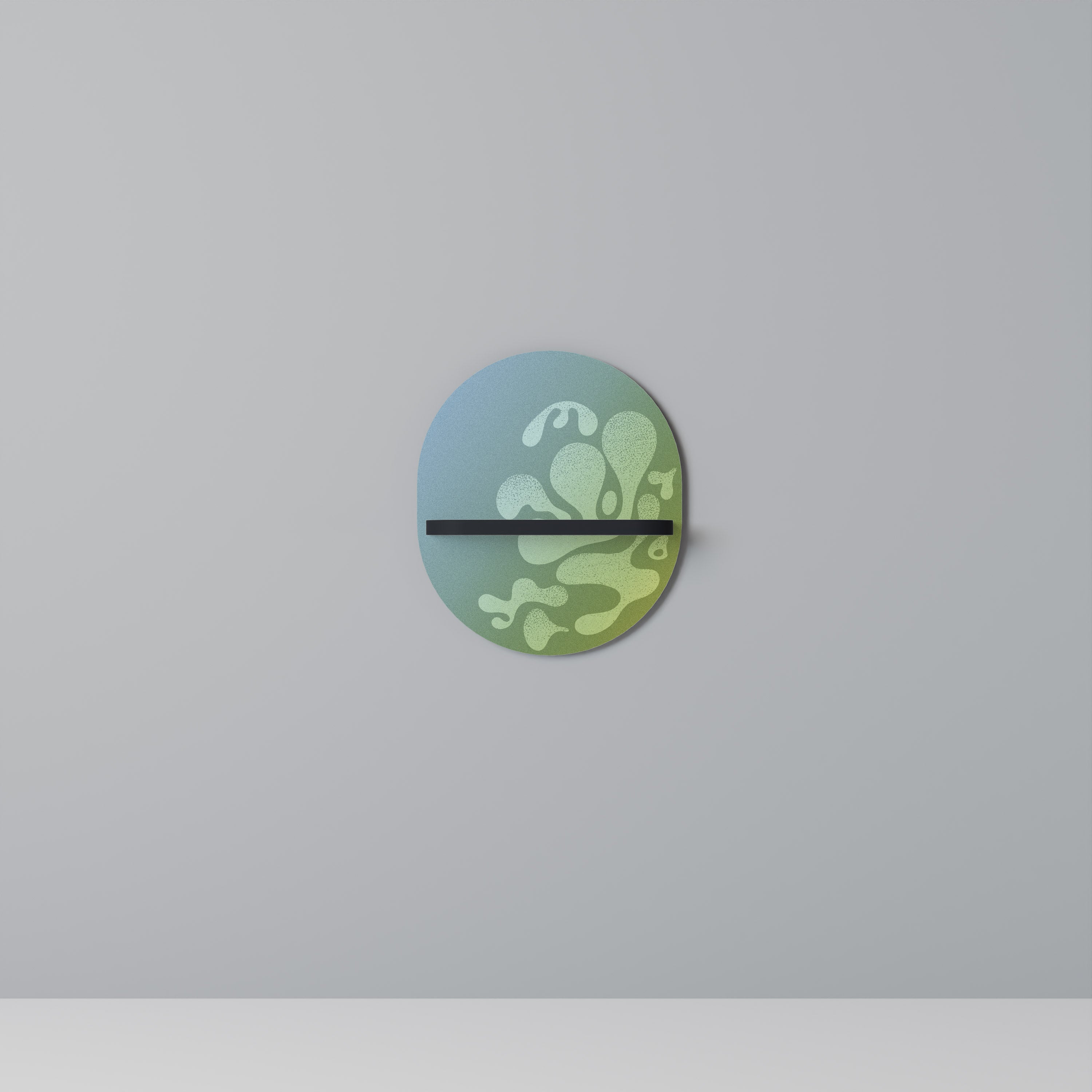 IRREGULAR BLUE Designová police