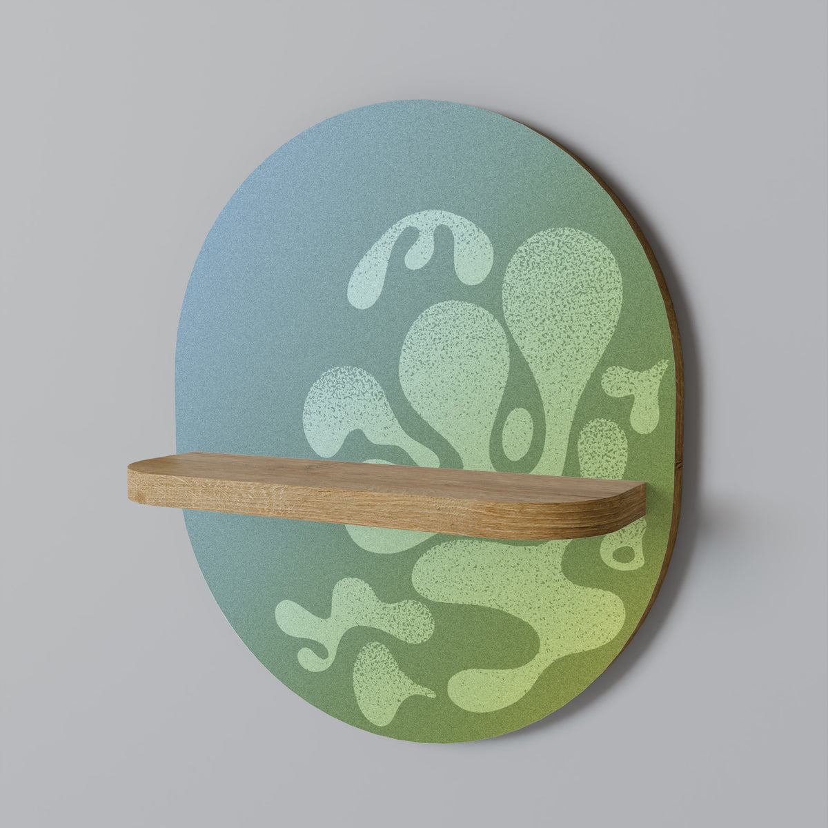 IRREGULAR BLUE Designová police