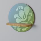 IRREGULAR BLUE Designová police