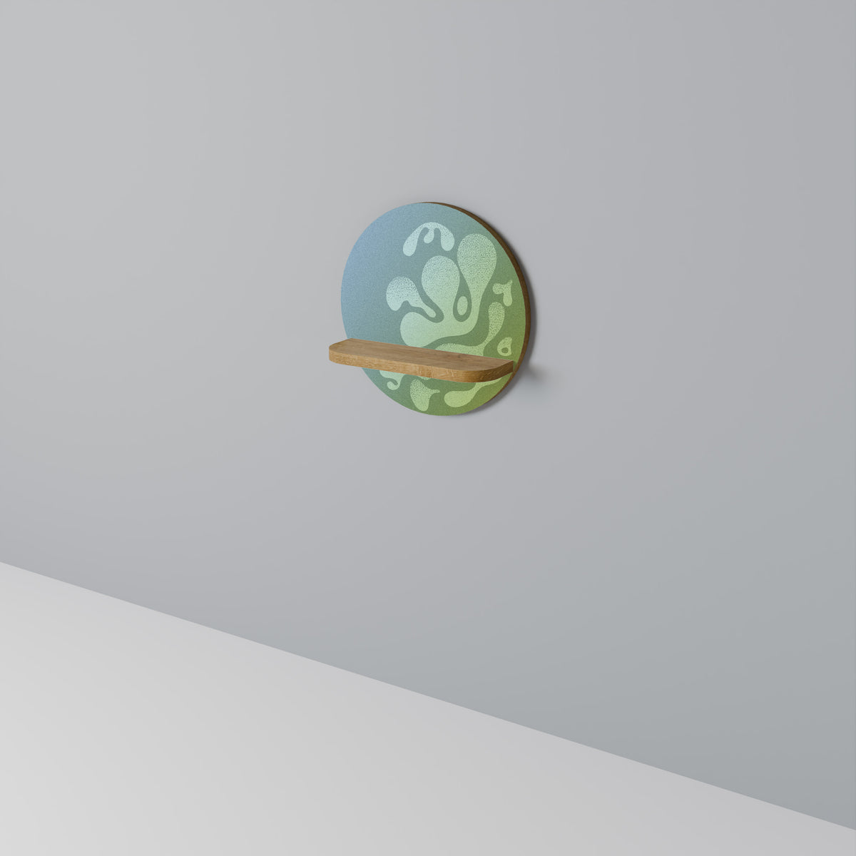 IRREGULAR BLUE Designová police