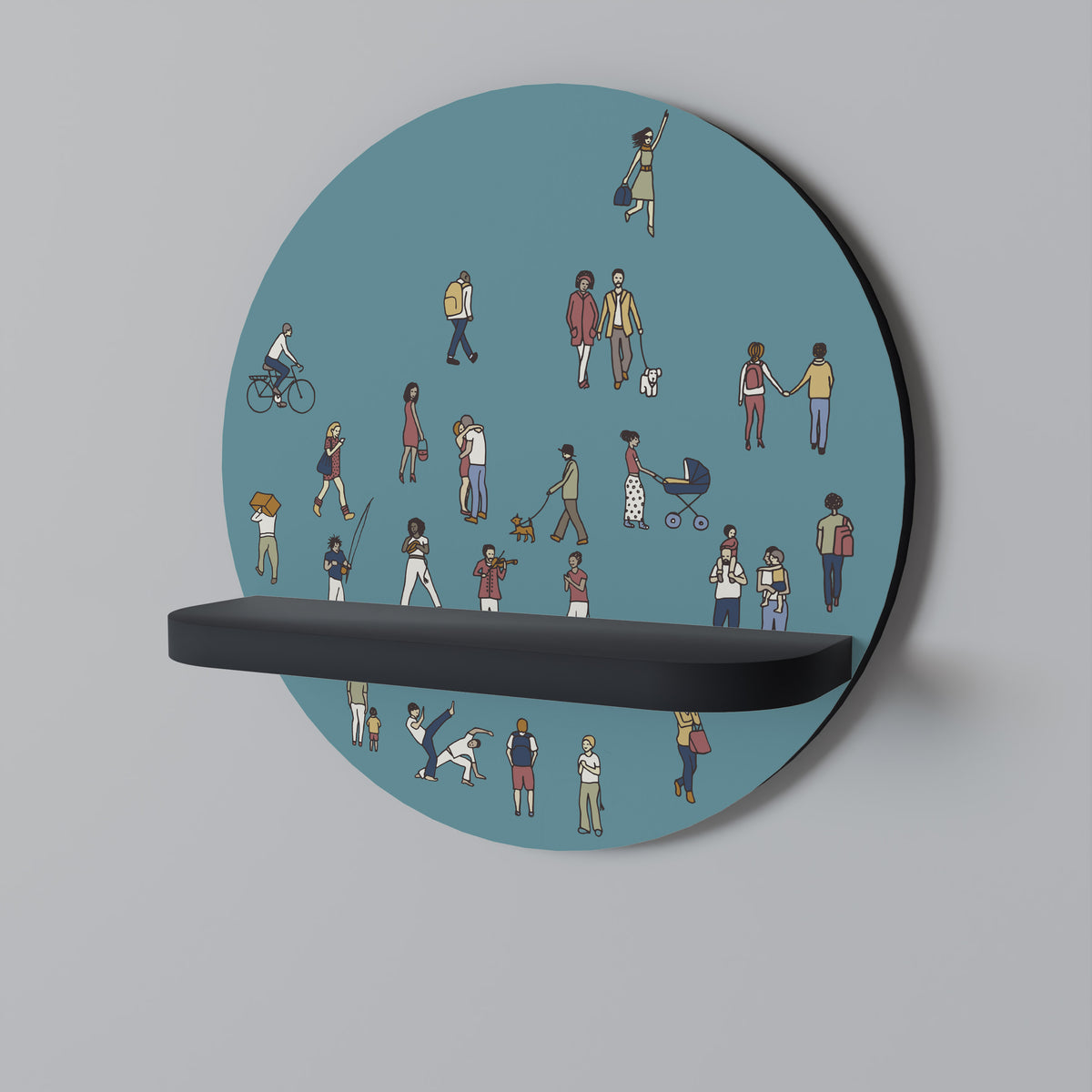 COLLECTIVE STREAM Designová police