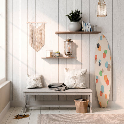 ENERGETIC SPOTS Dekorativní panel ve tvaru surfu