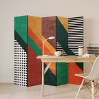 MAKESHIFT ARTISTRY 5dílný paraván