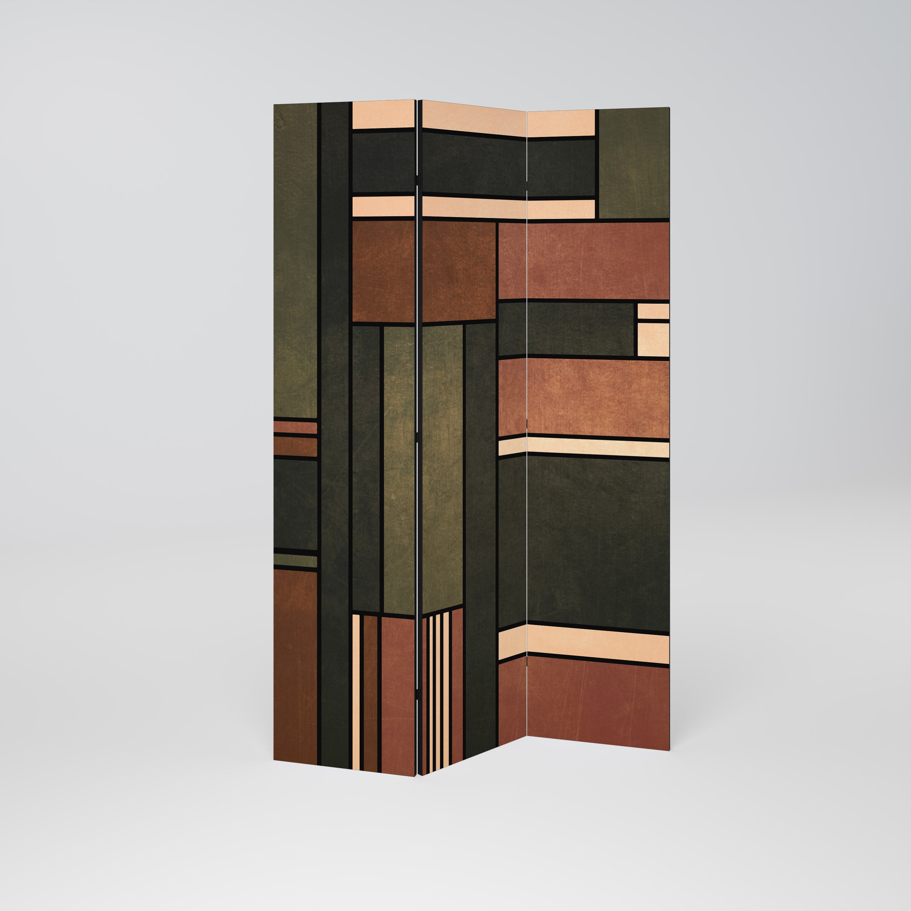 FIGURES OF NATURE 3dílný paraván