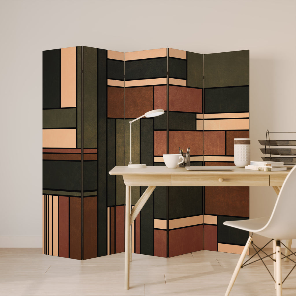 FIGURES OF NATURE 5dílný paraván