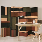 FIGURES OF NATURE 6-Panel Room Divider