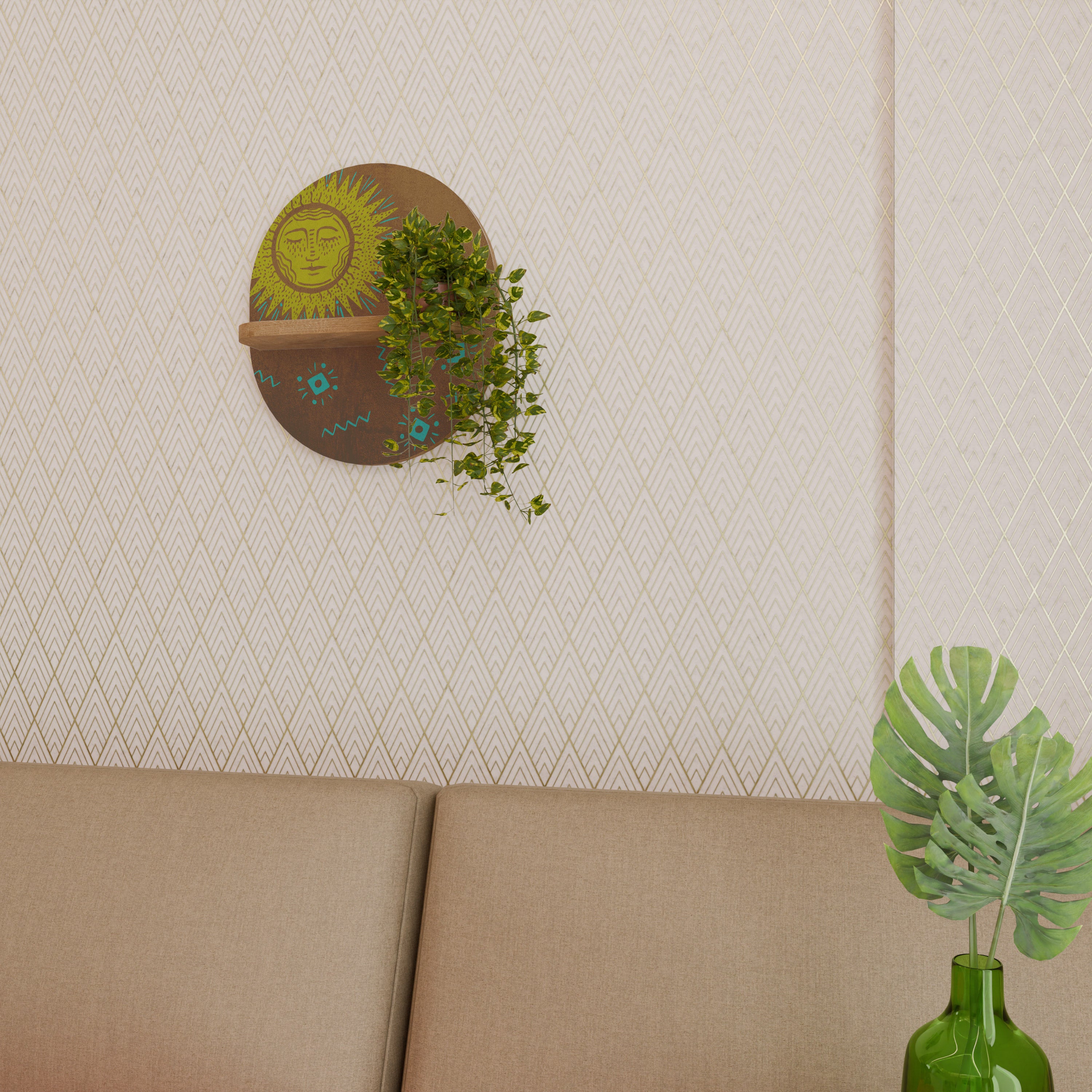 SUNSHINE PRAISE Designová police