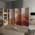 LUMINOUS SUNLIGHT 6-Panel Room Divider