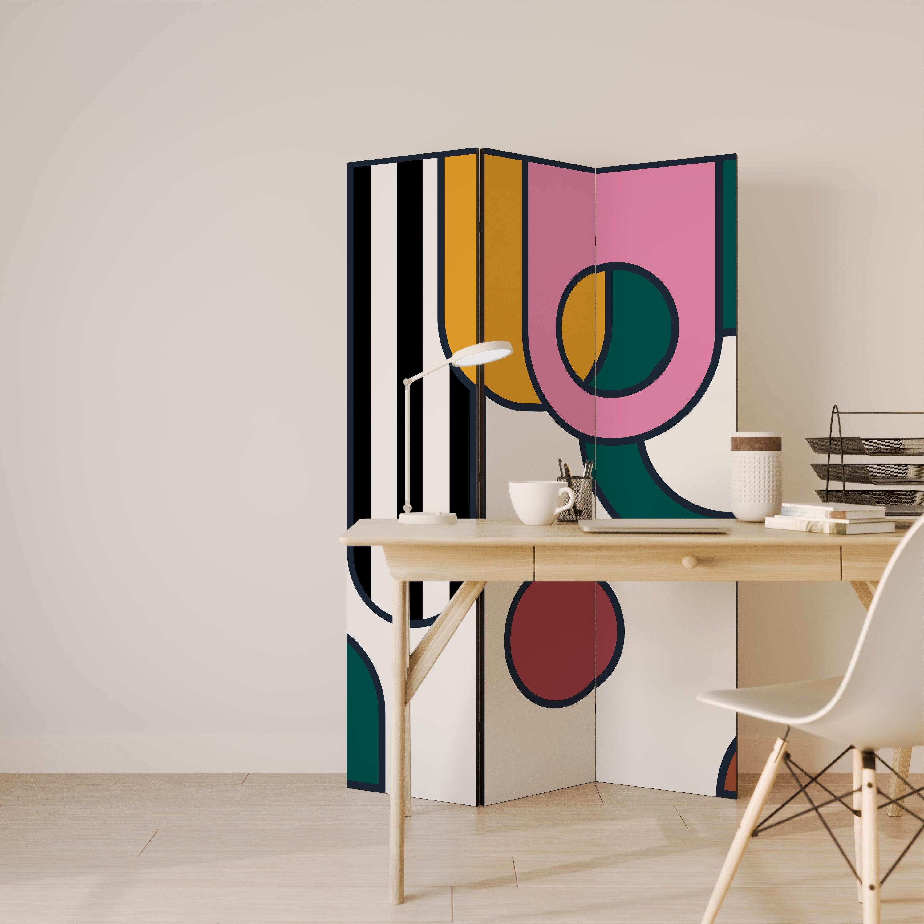 COOL STORY 3dílný paraván