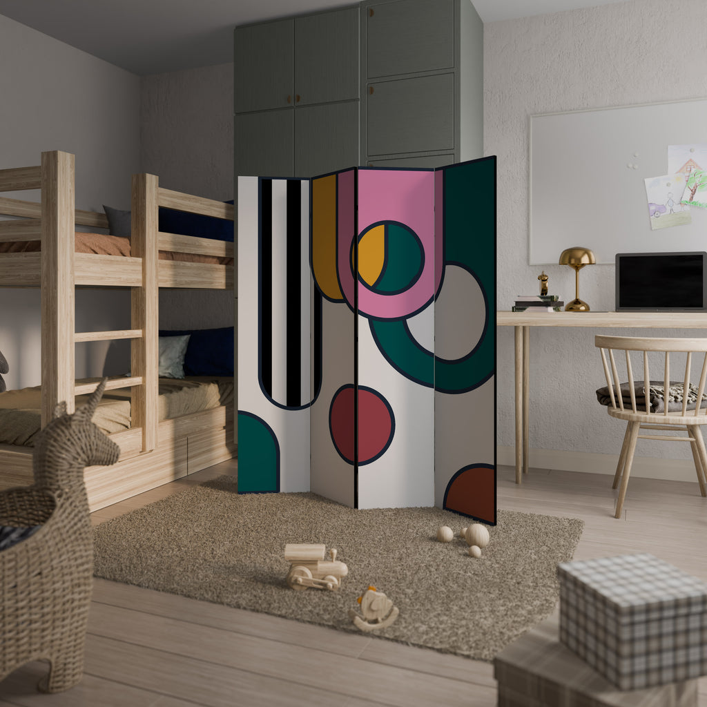 COOL STORY 4dílný paraván