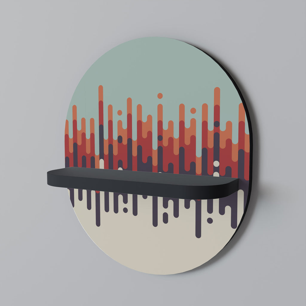 CHROMA CONTOURS Designová police