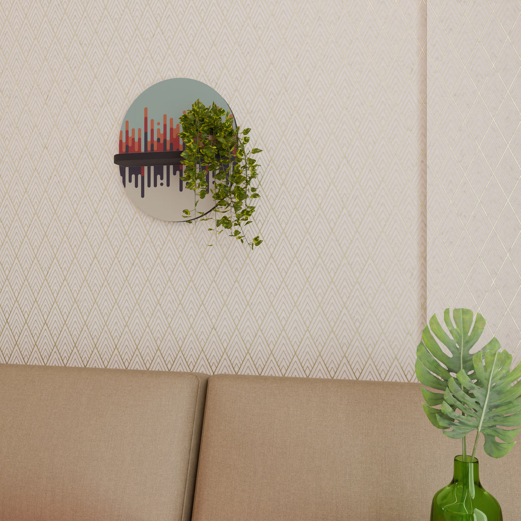 CHROMA CONTOURS Designová police