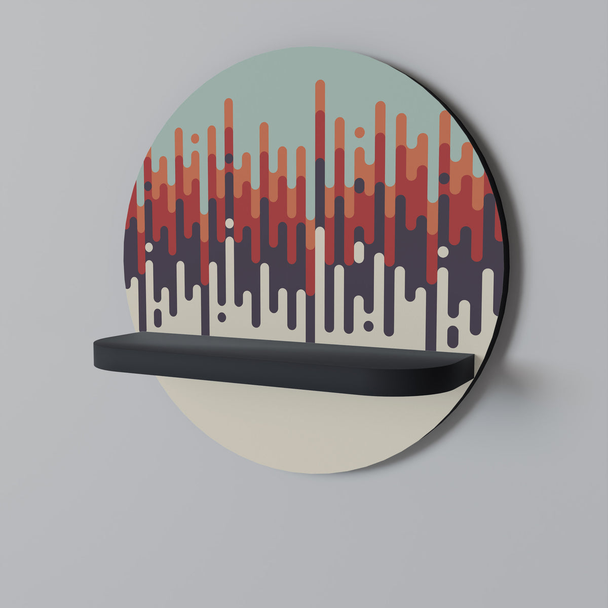 CHROMA CONTOURS Designová police