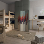 CHROMA CONTOURS 3dílný paraván