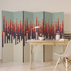 CHROMA CONTOURS 6-Panel Room Divider
