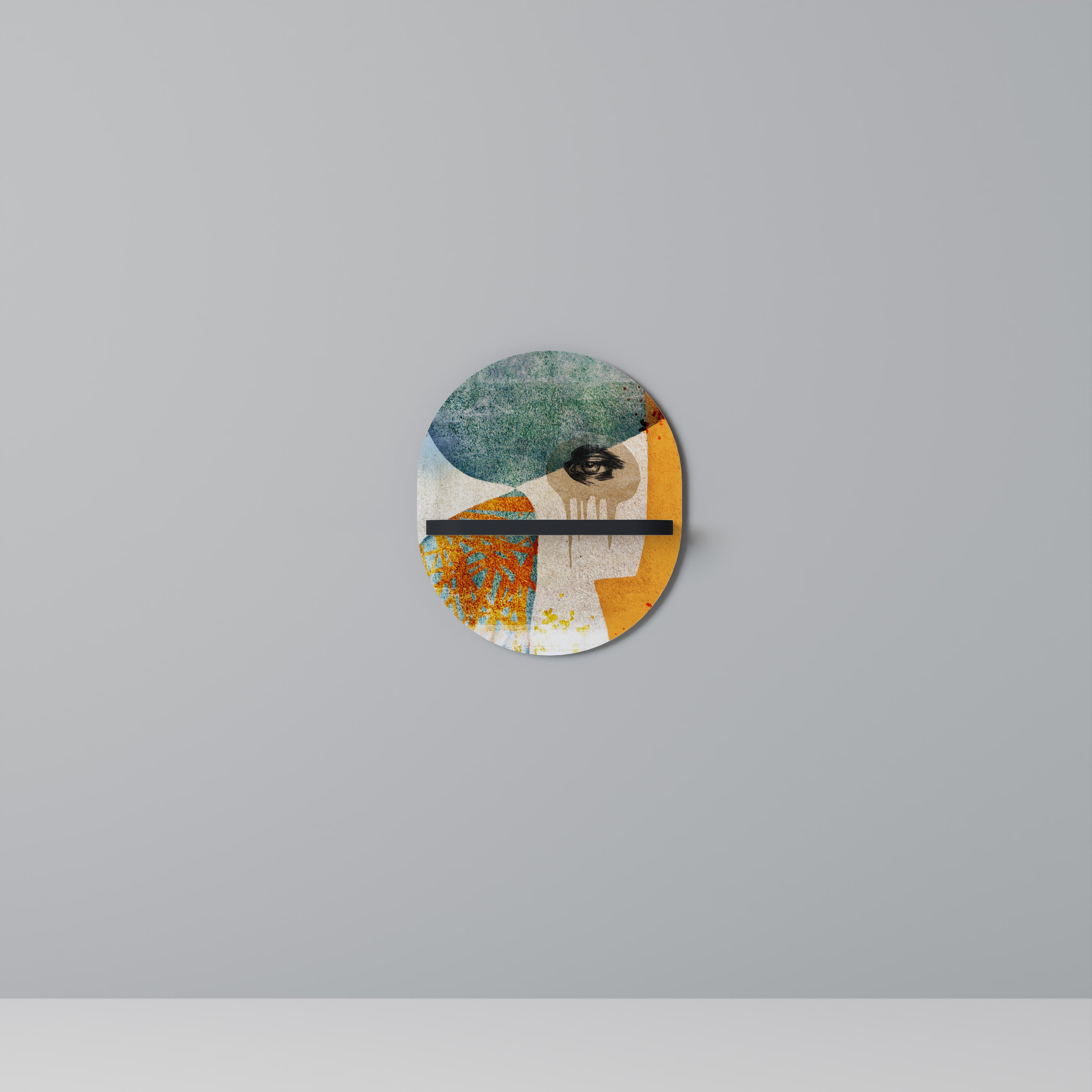 ABSTRACT FACES Designová police