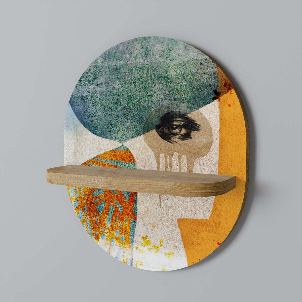 ABSTRACT FACES Designová police