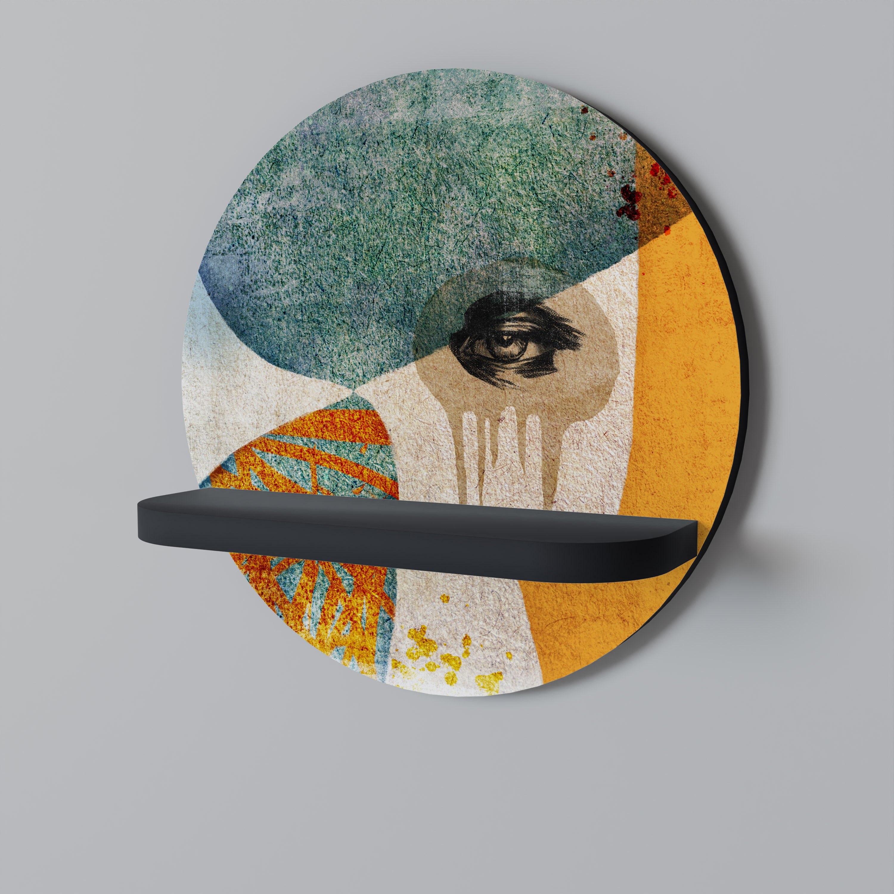 ABSTRACT FACES Designová police