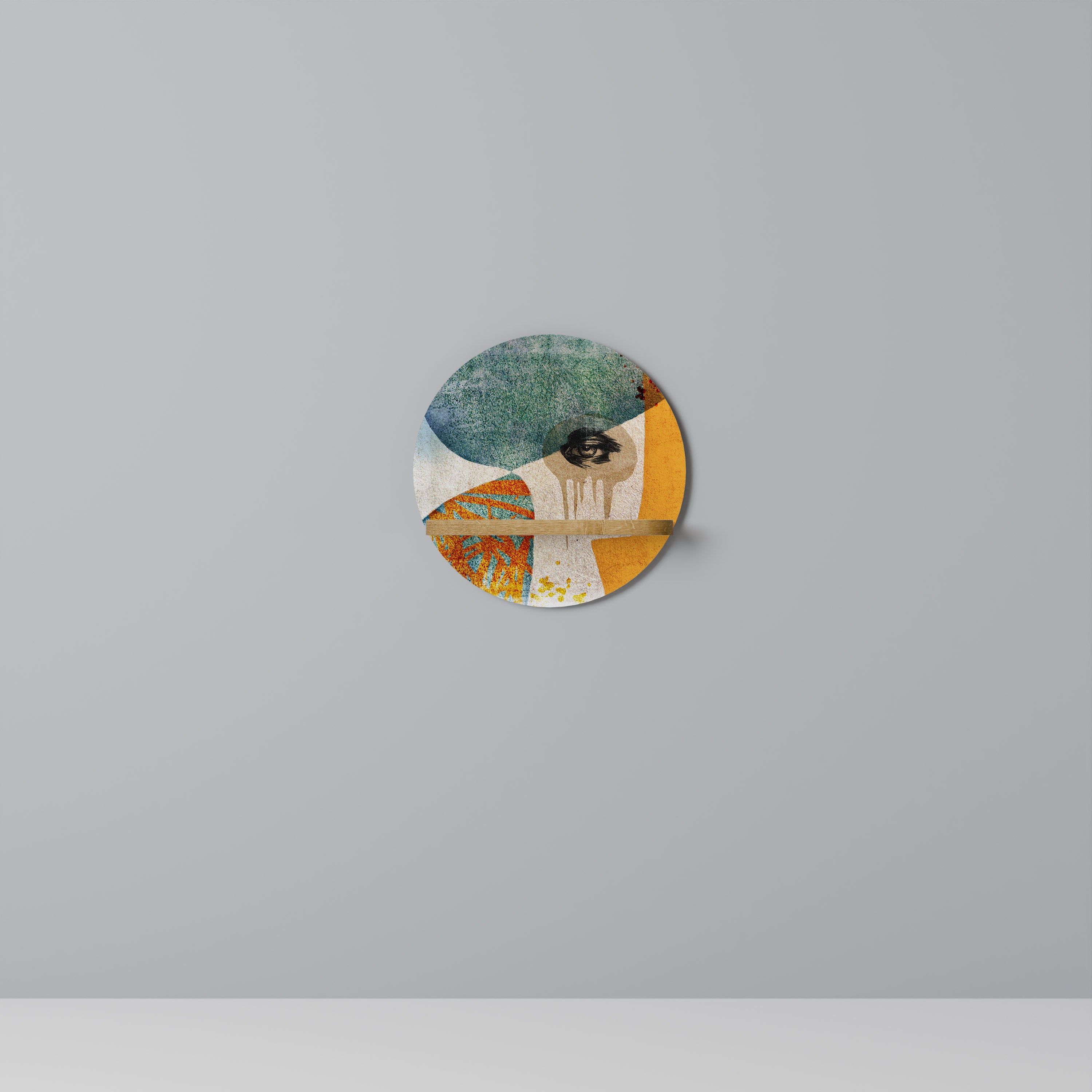 ABSTRACT FACES Designová police