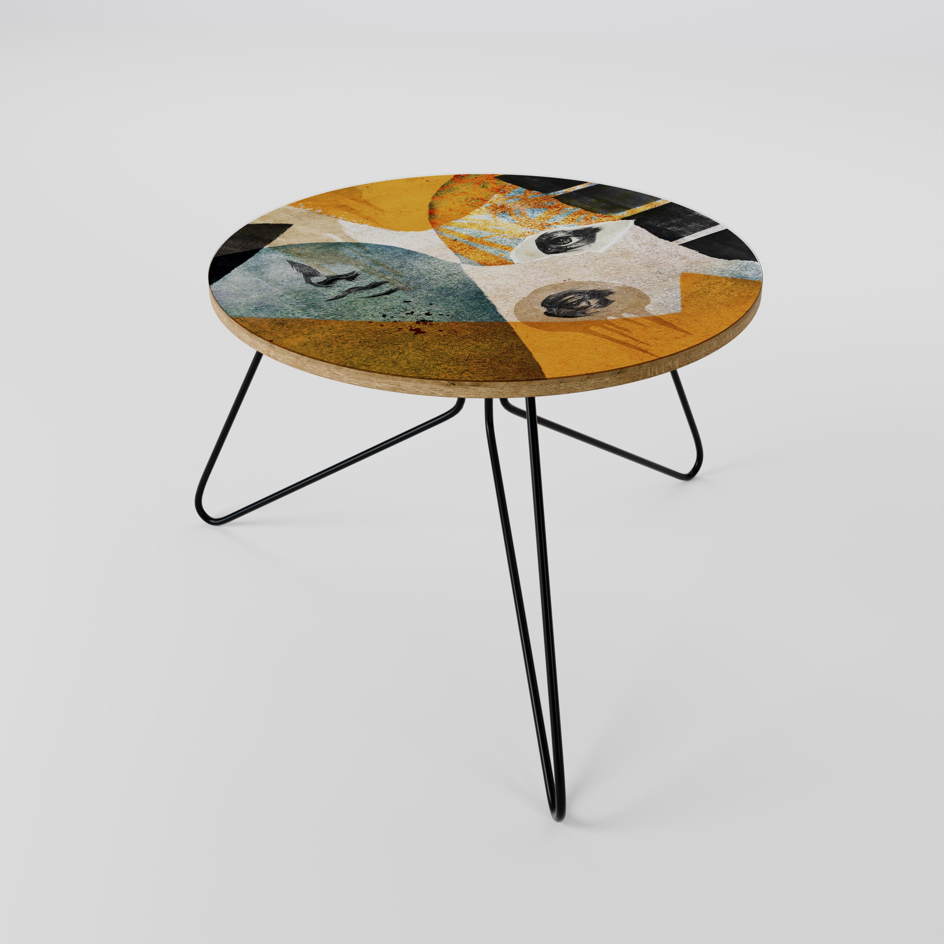 ABSTRACT FACES Coffee Table