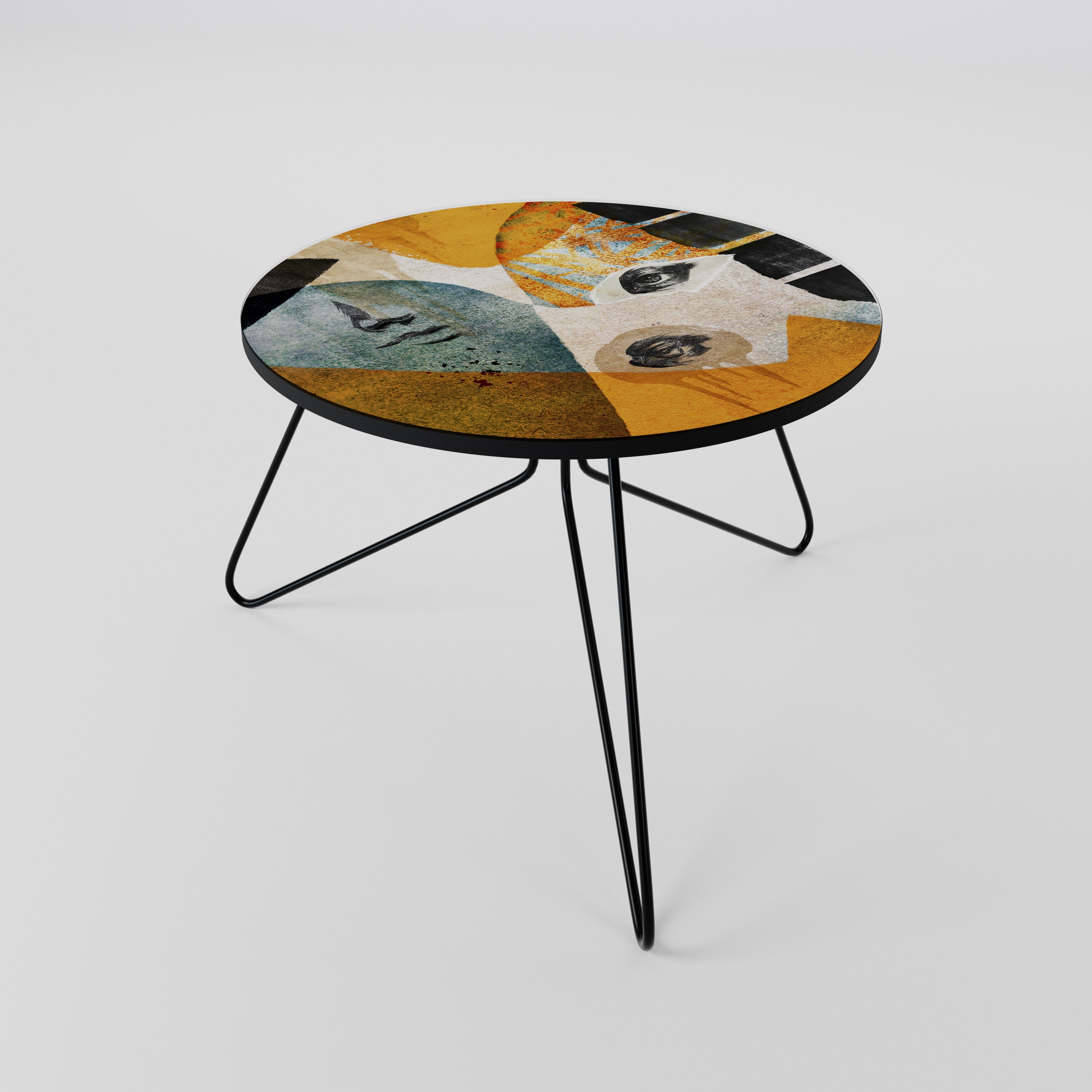 ABSTRACT FACES Coffee Table