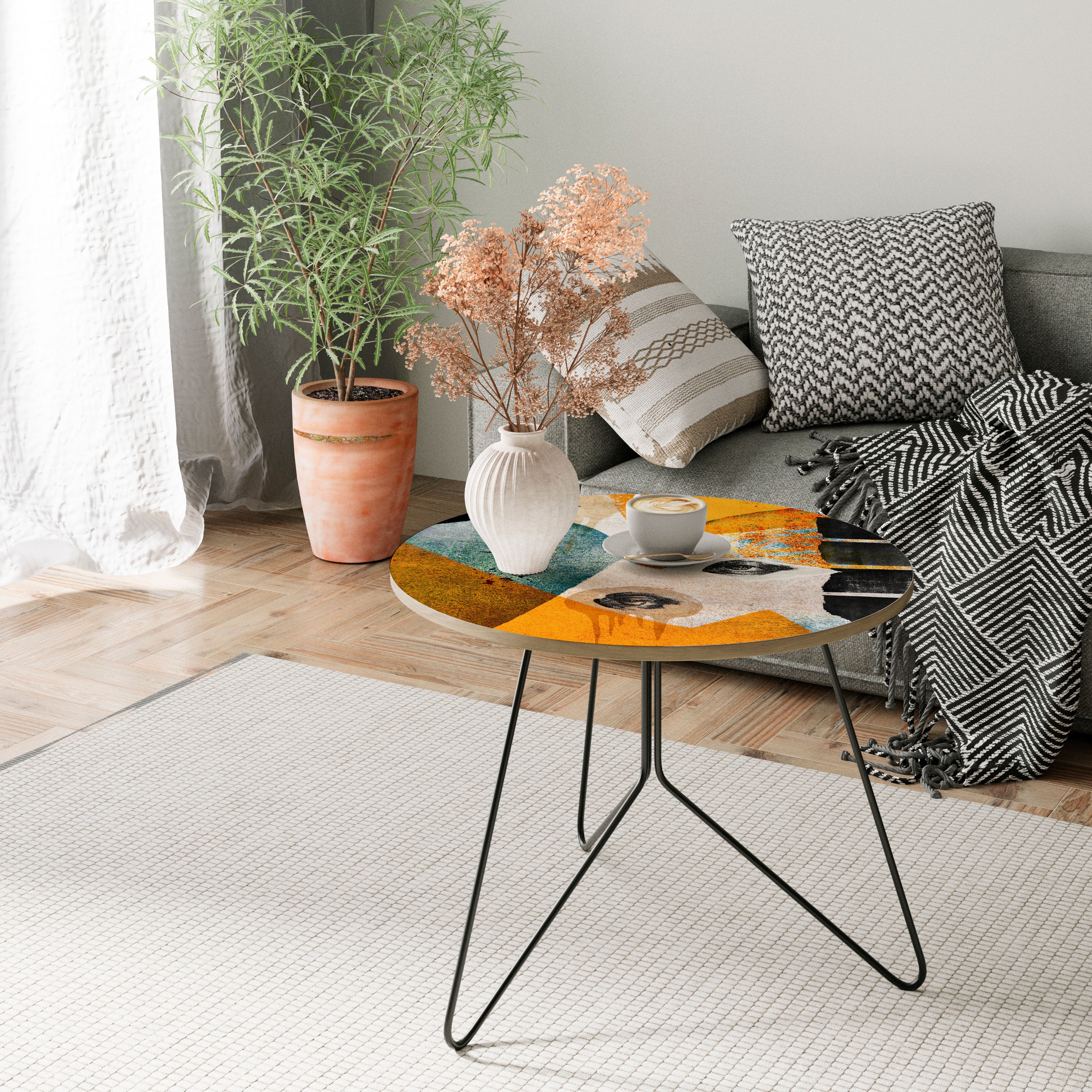 ABSTRACT FACES Coffee Table